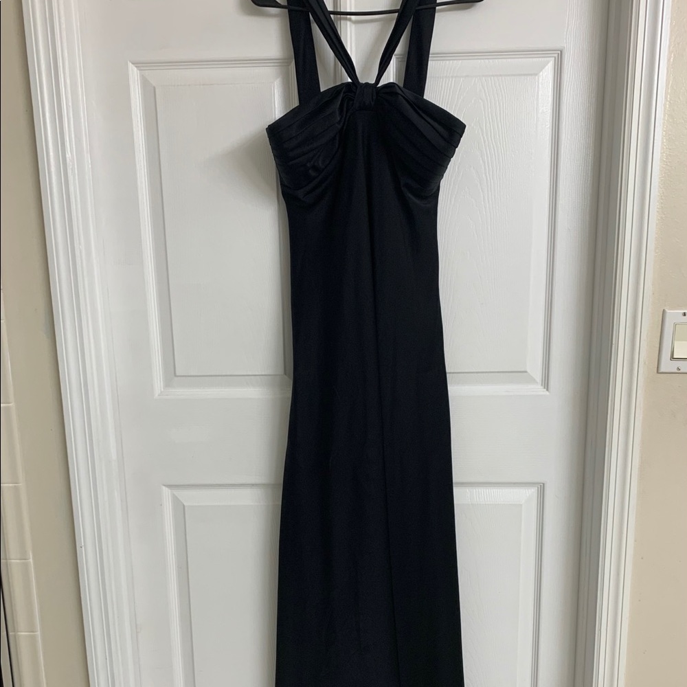 Calvin Klein Black Prom Dress
